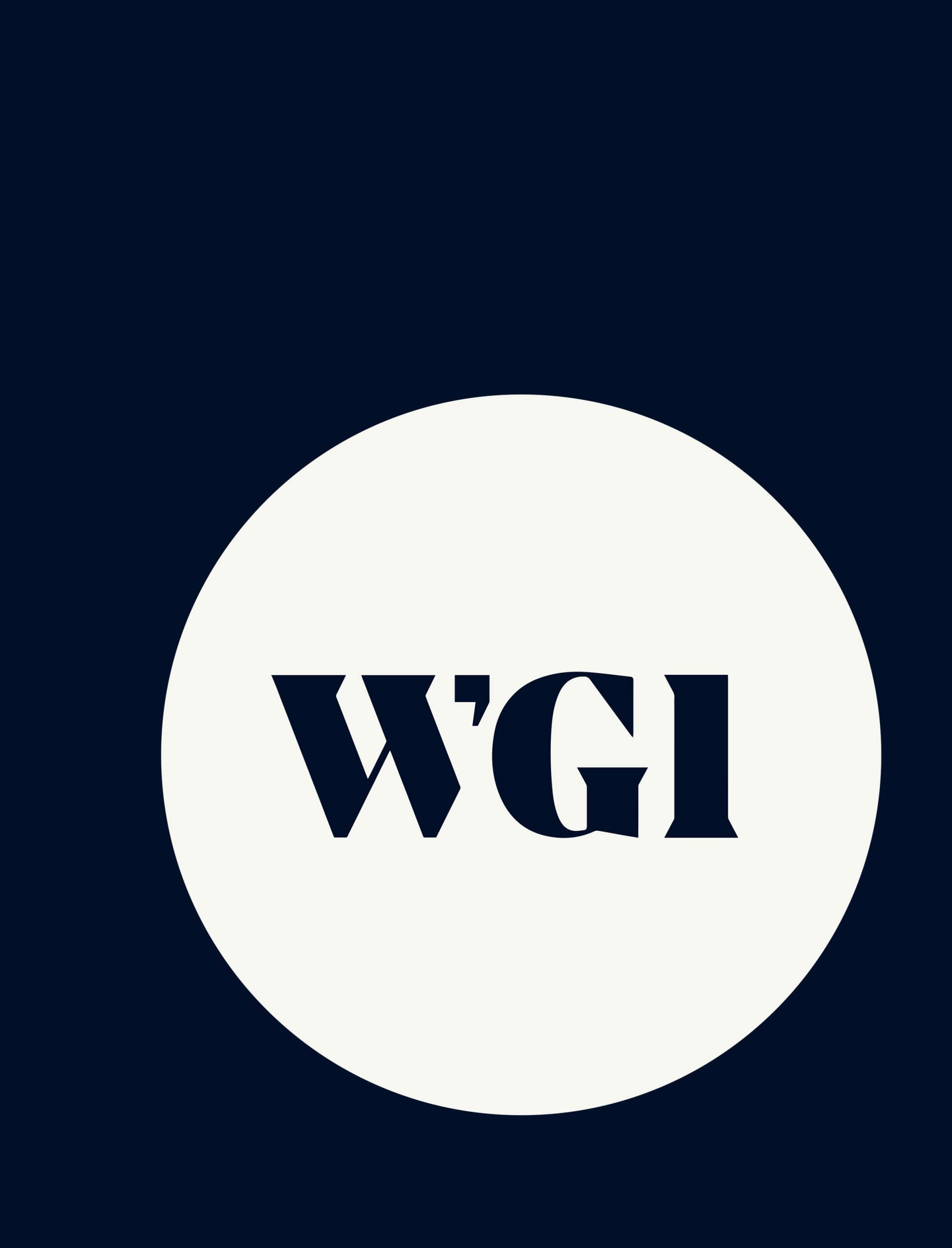 WGI Logo Cream Navy